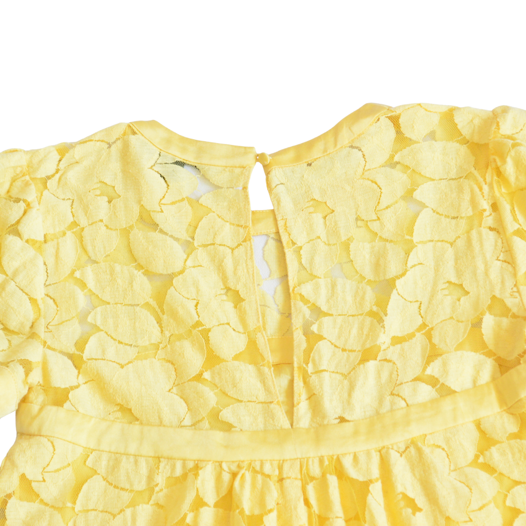 Vestido babydoll floral
