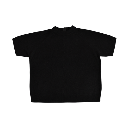 Blusa negra knit cashmere