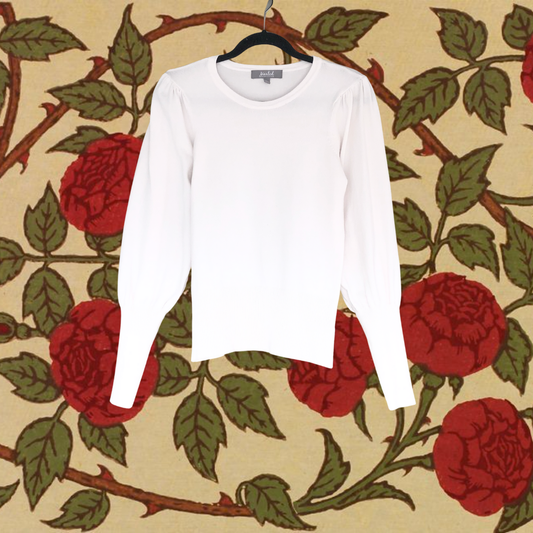 Suéter blanco knit