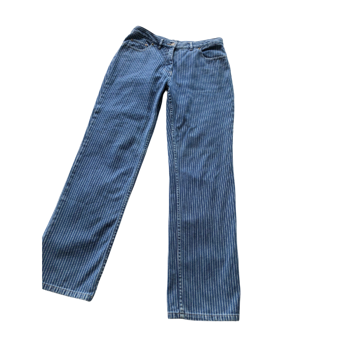 Jeans denim líneas 90s