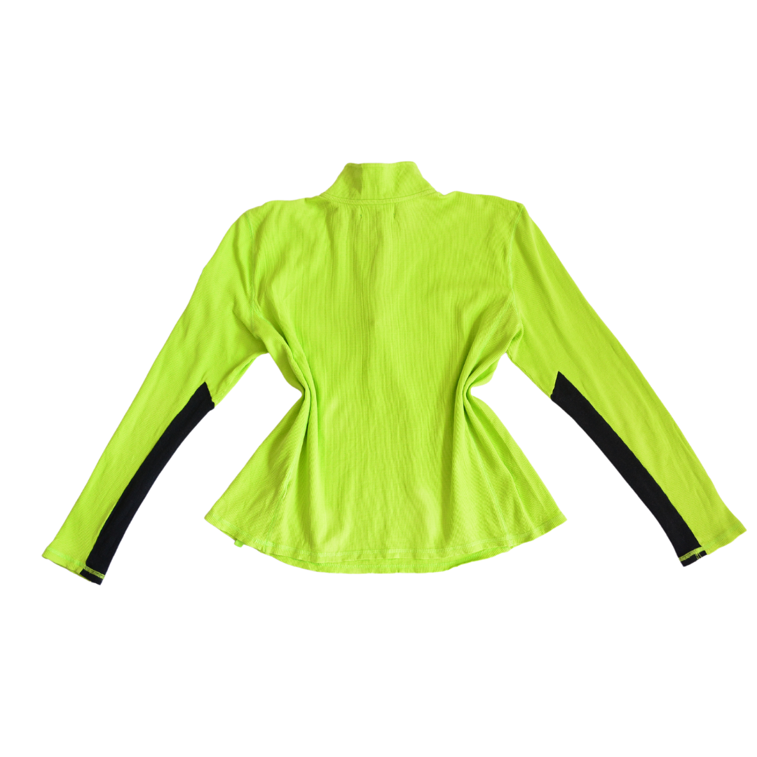 Sudadera Ralph Lauren Active verde neon