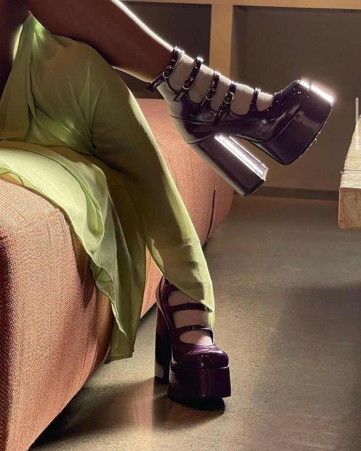 Mary Jane high heels