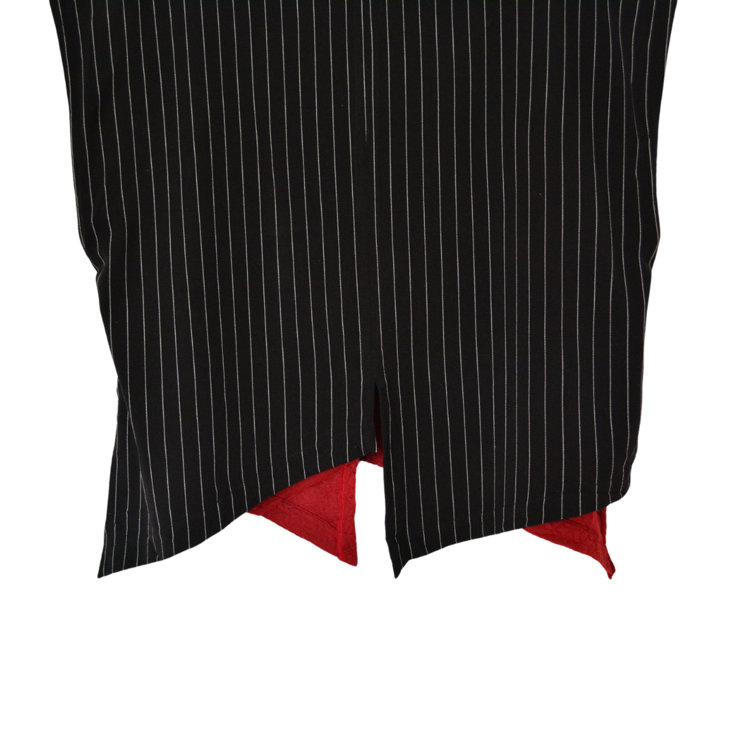 Blusa vintage asimétrica