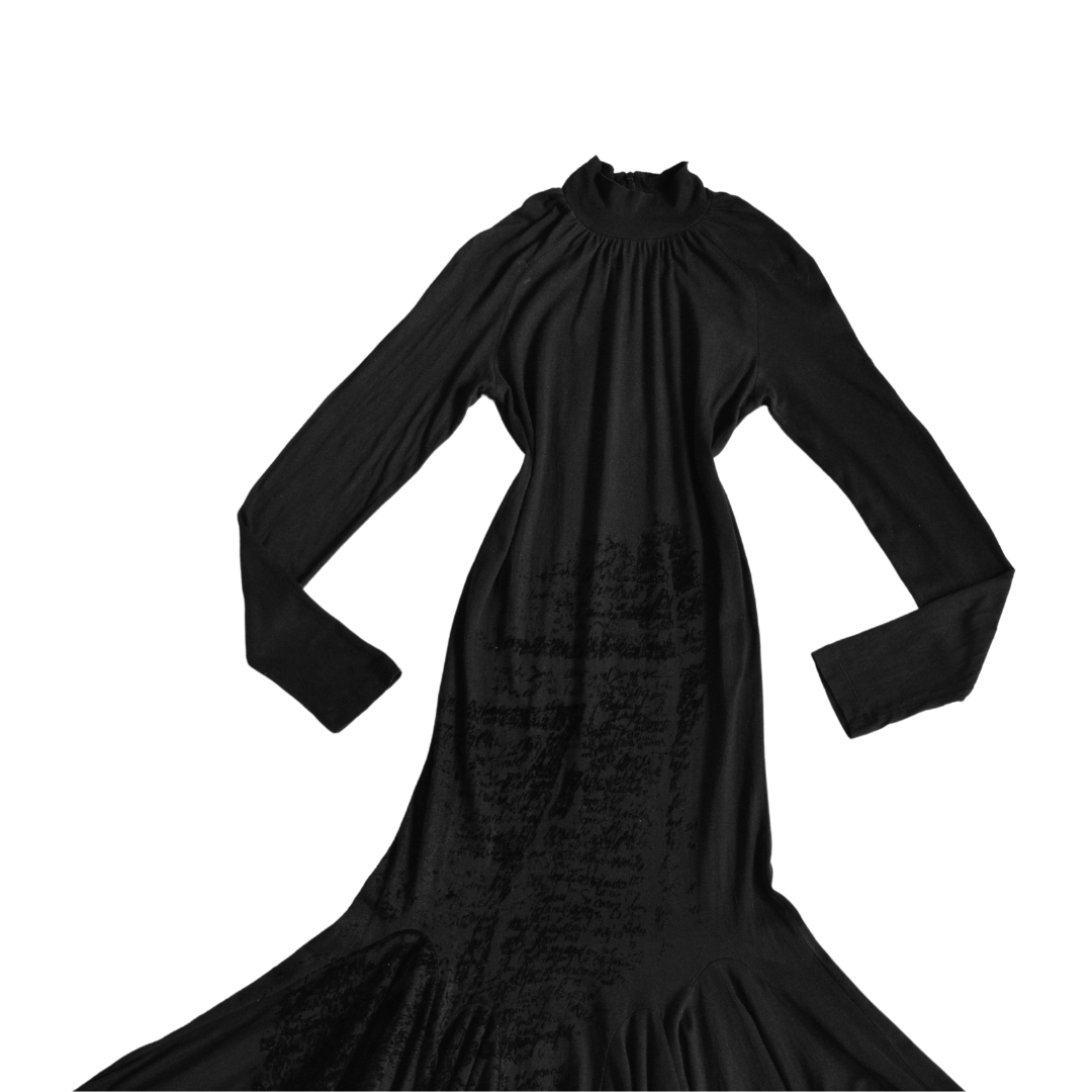 Vestido Desigual negro