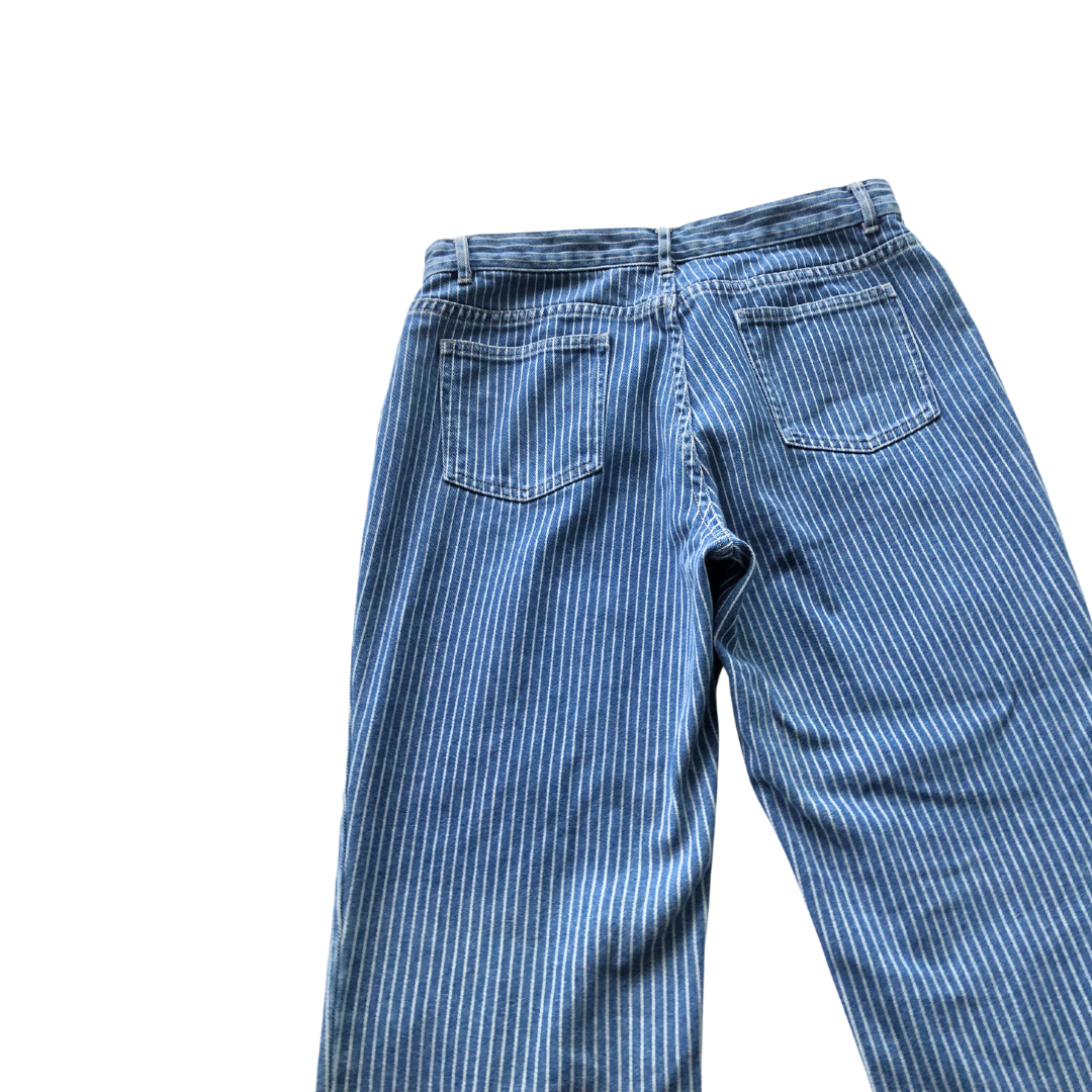 Jeans denim líneas 90s