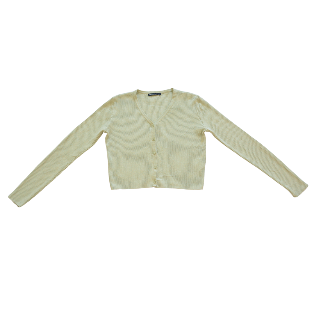 Suéter knit verde pastel