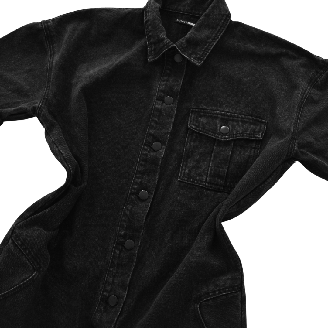 Jumper denim negro