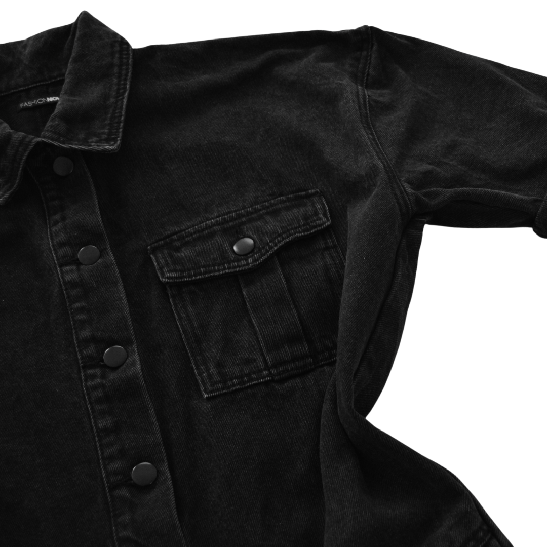 Jumper denim negro