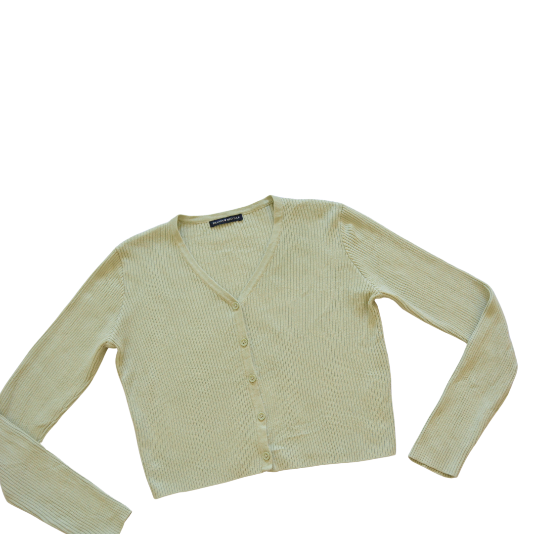 Suéter knit verde pastel