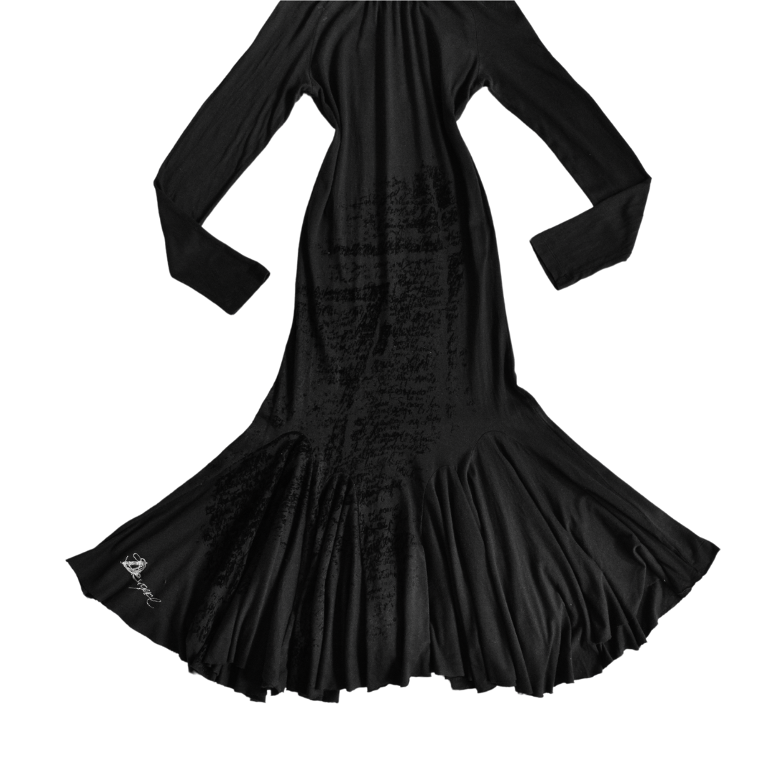 Vestido Desigual negro