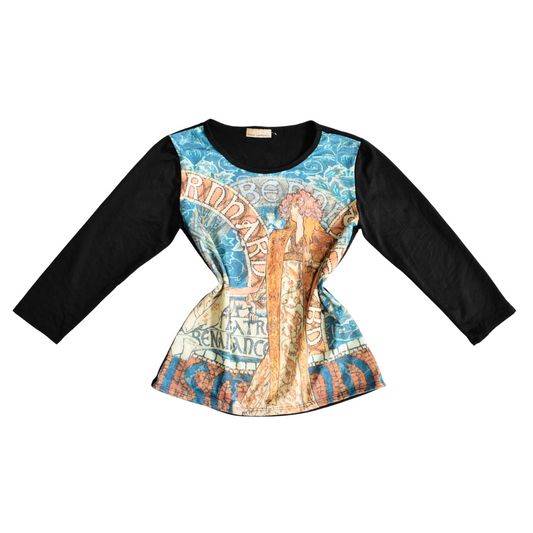 Blusa funky maximalist
