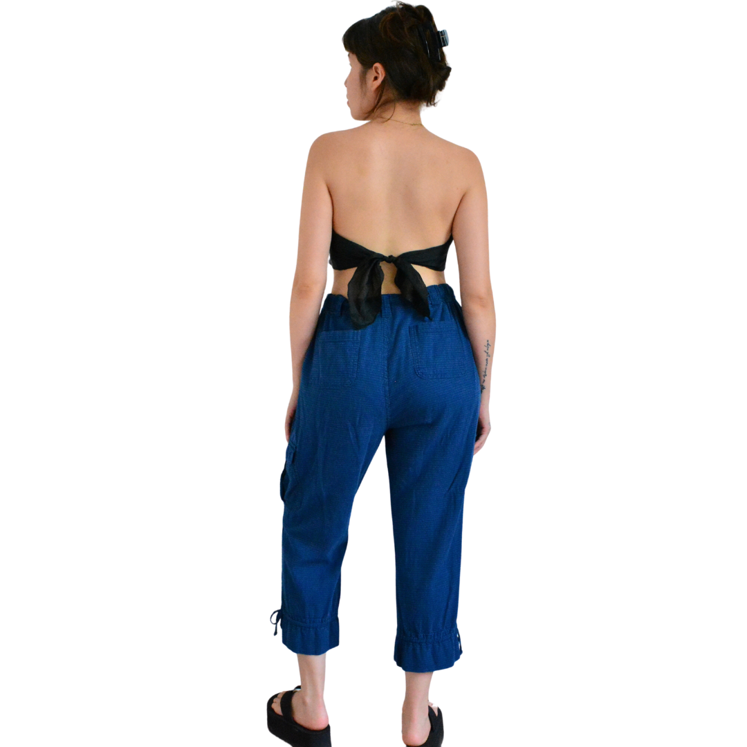 Pantalón cargo azul