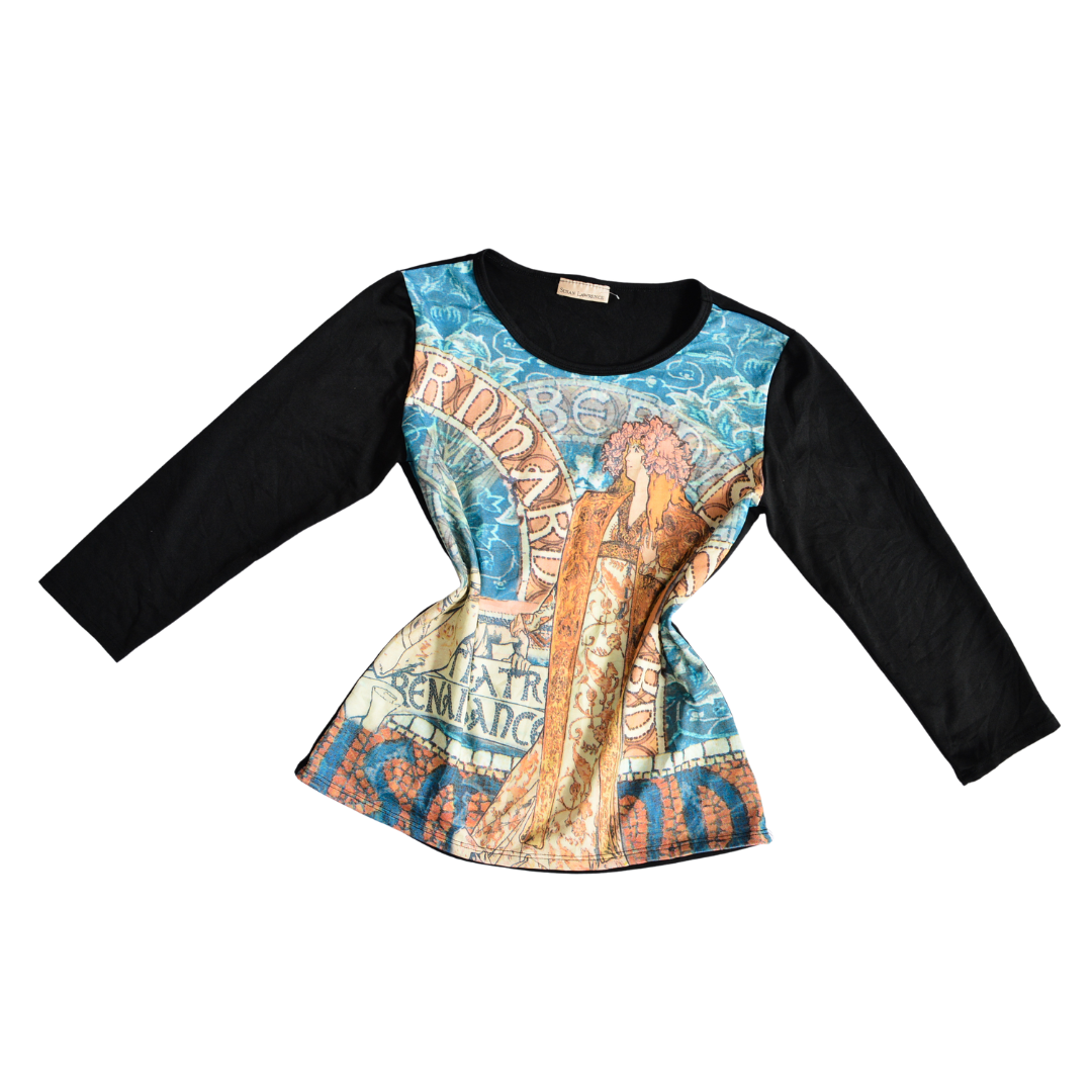 Blusa funky maximalist