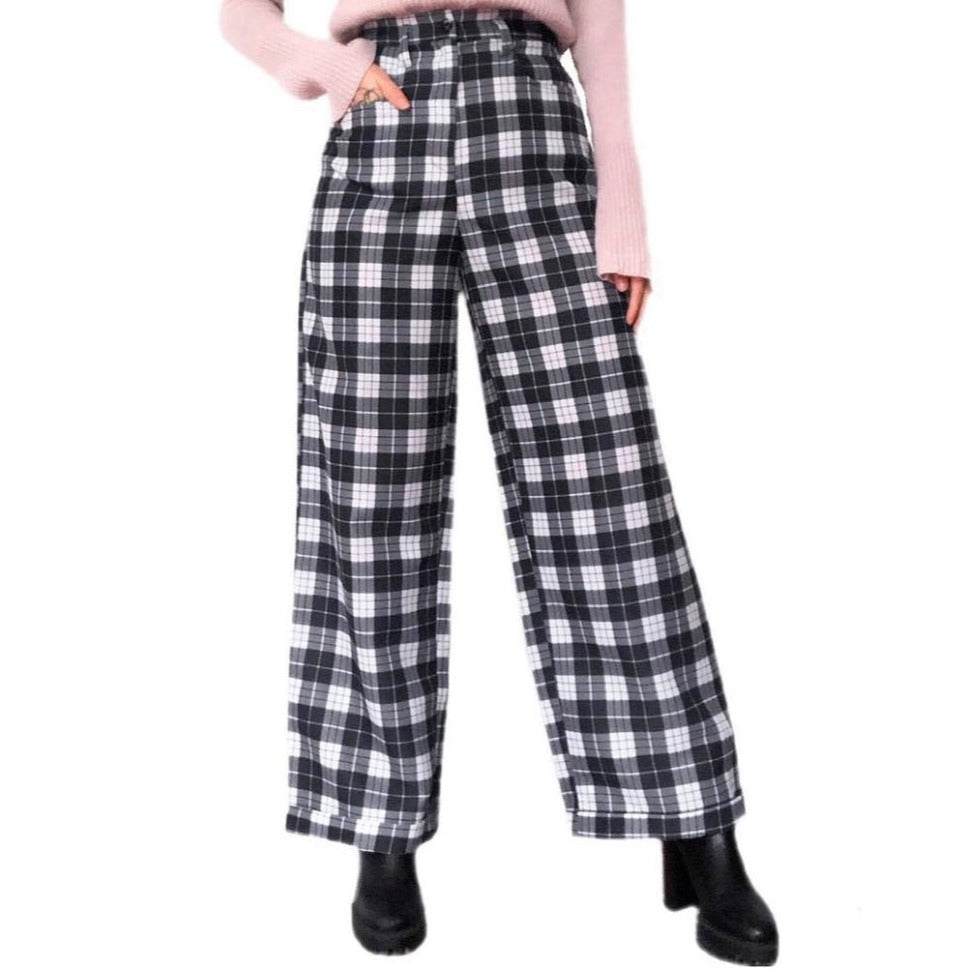 Pantalon plaid Street Code