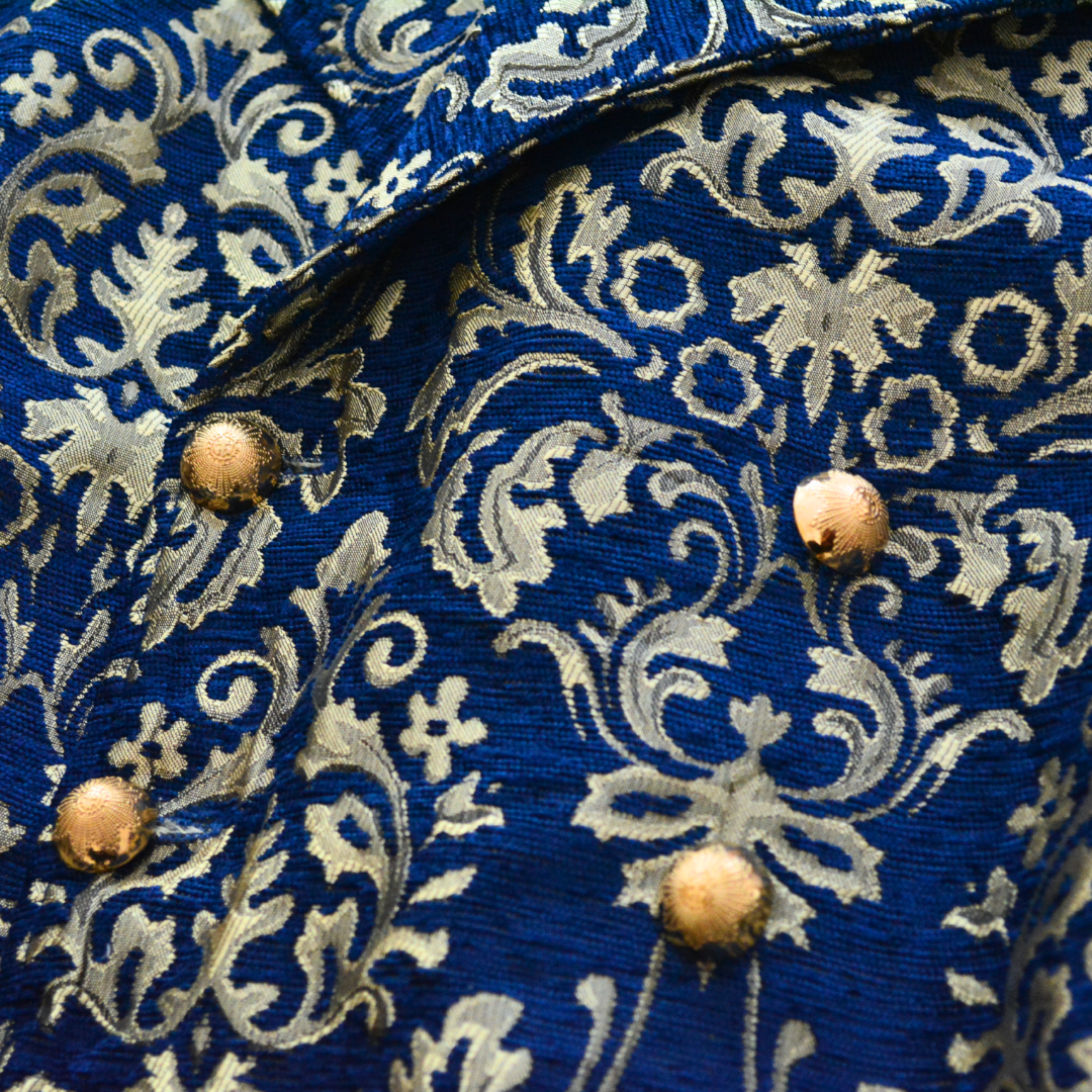 Chaleco vintage 90s brocado