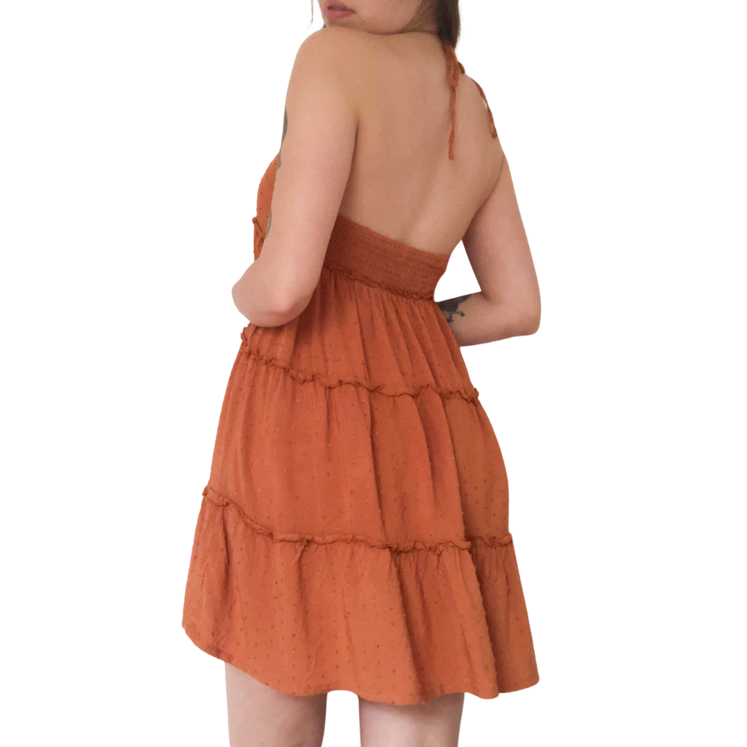 Vestido escalonado