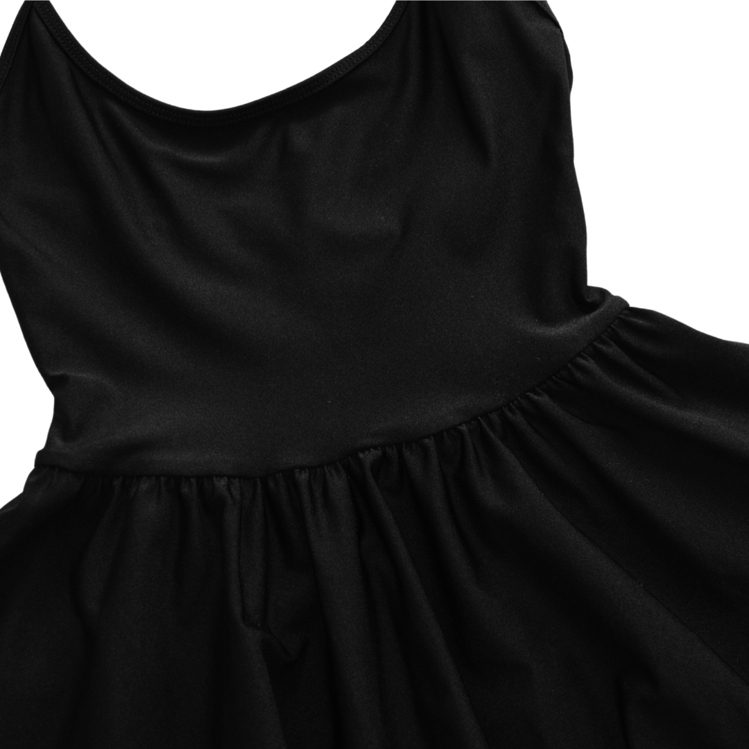 Vestido negro American Apparel