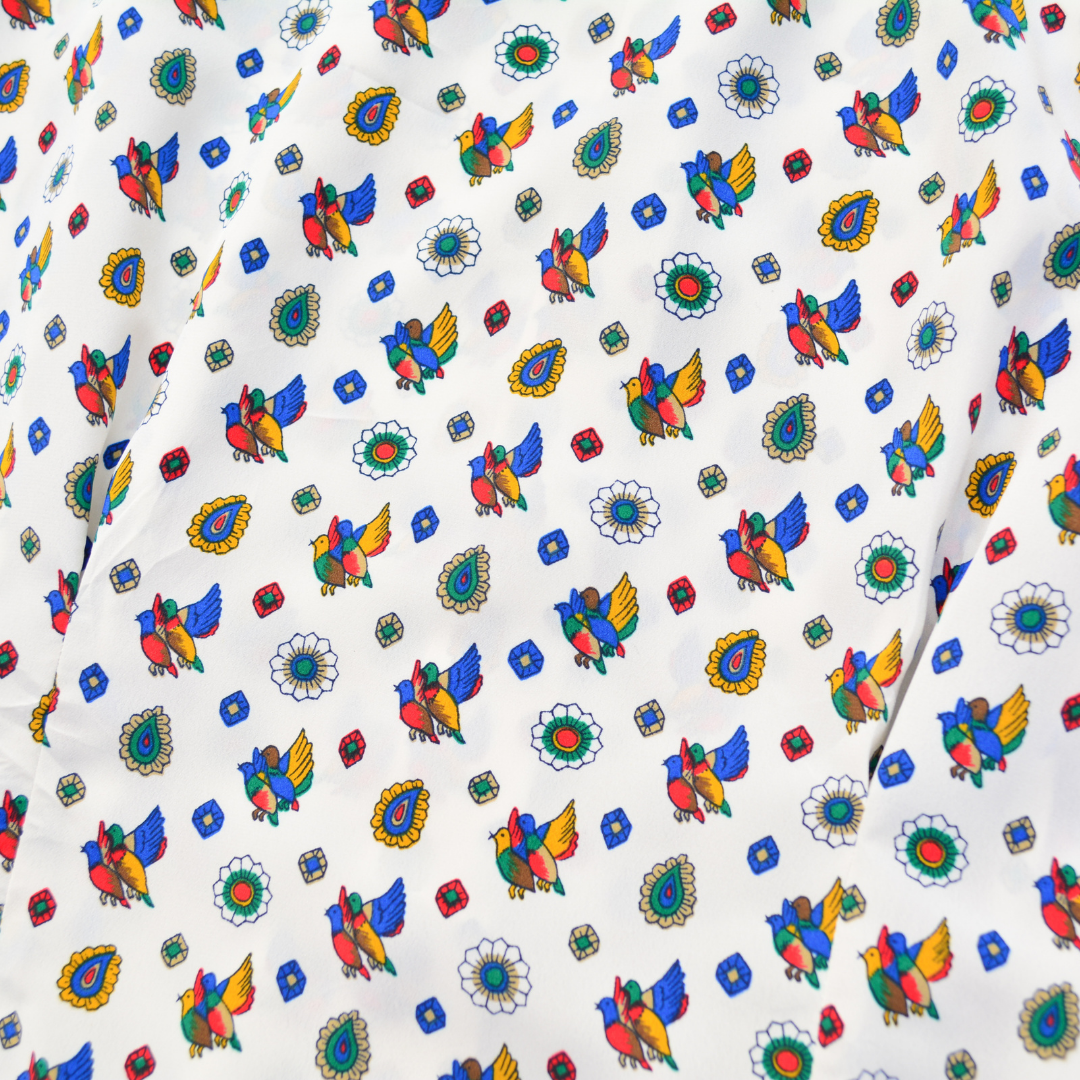 Blusa victoriana 1980