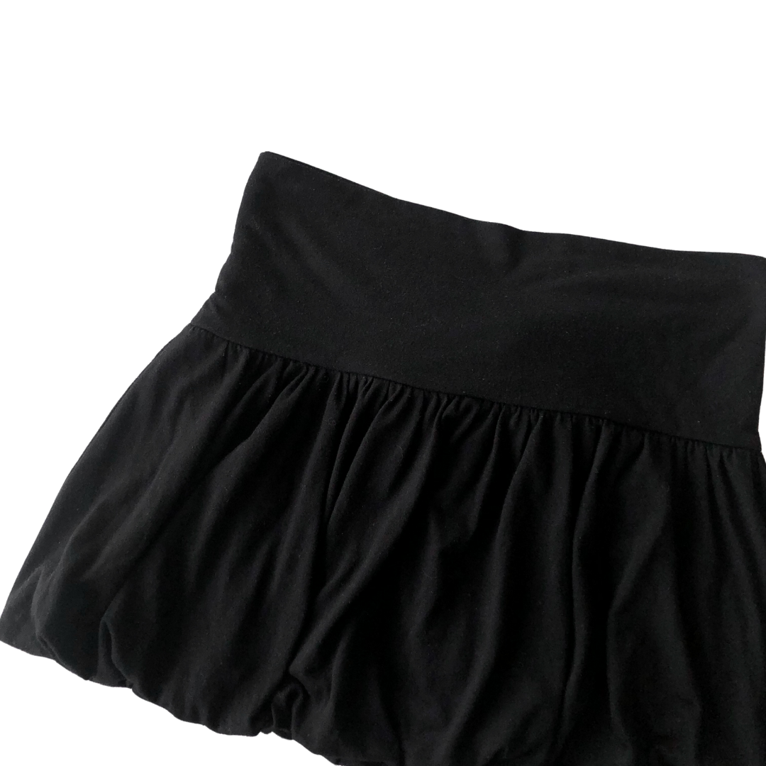Mini flada negra globo