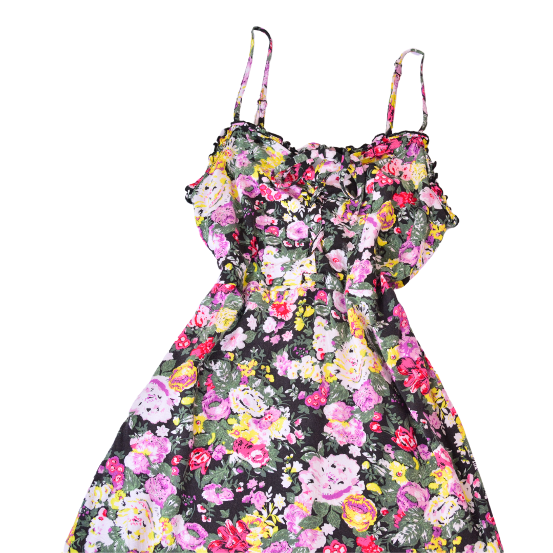Vestido largo floral