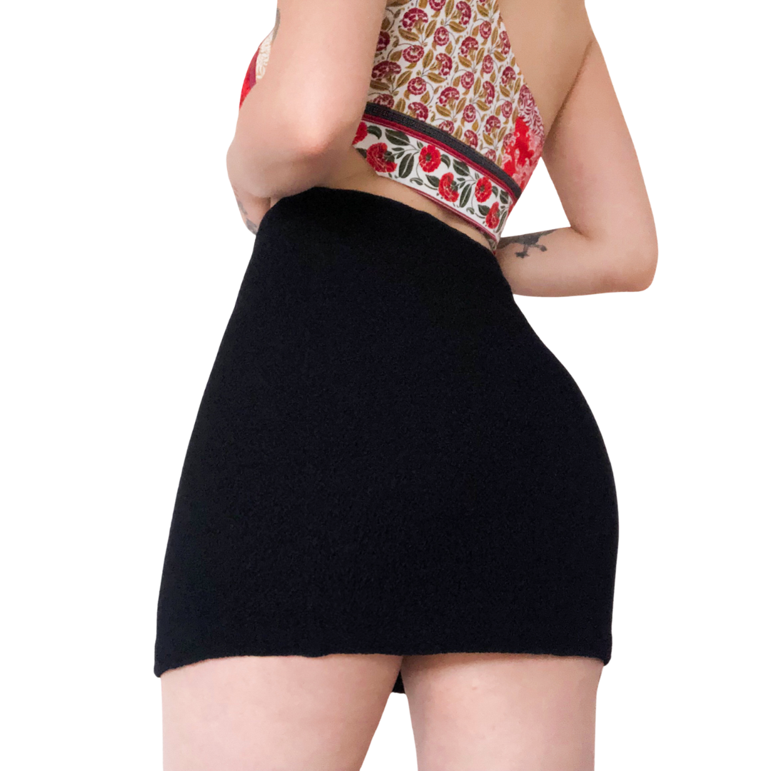 Minifalda negra