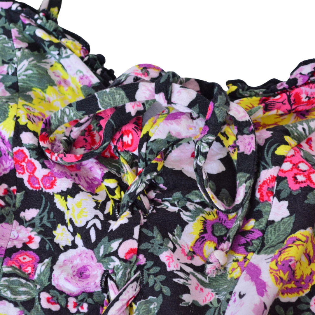 Vestido largo floral