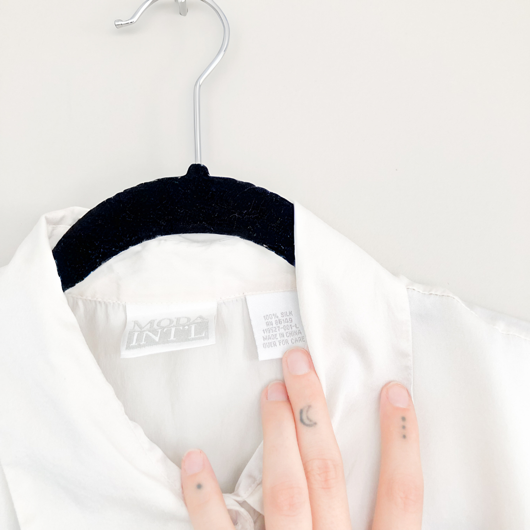 Blusa perla seda