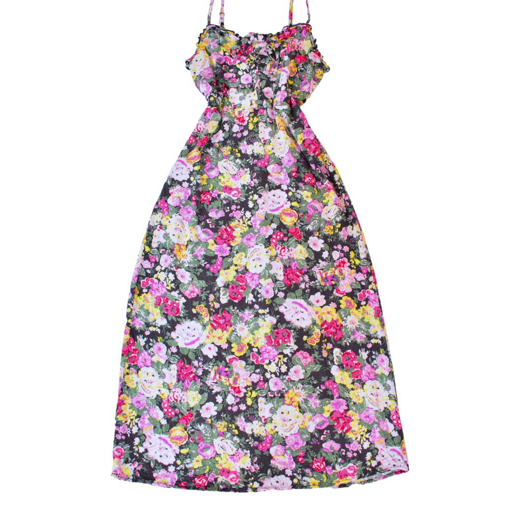 Vestido largo floral