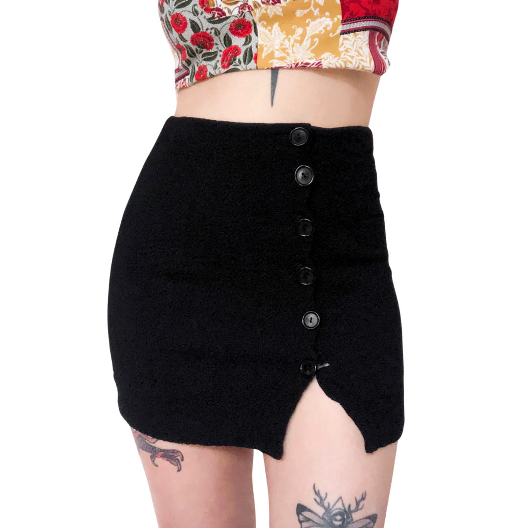 Minifalda negra