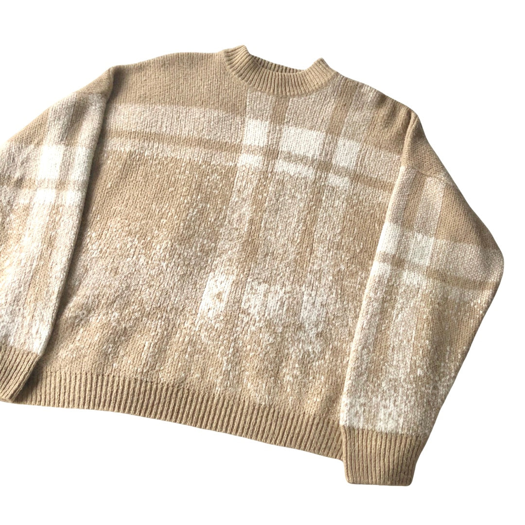 Suéter oversized beige