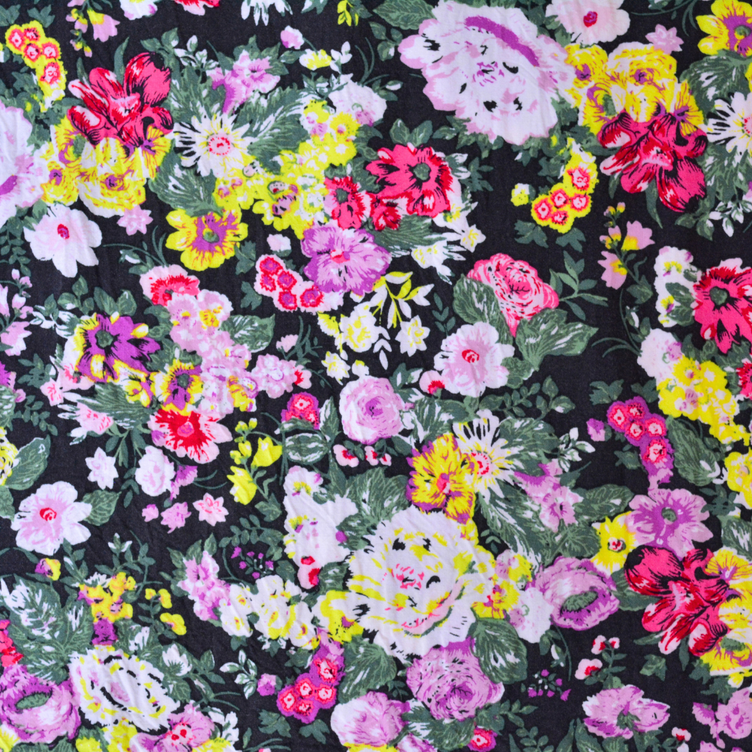 Vestido largo floral