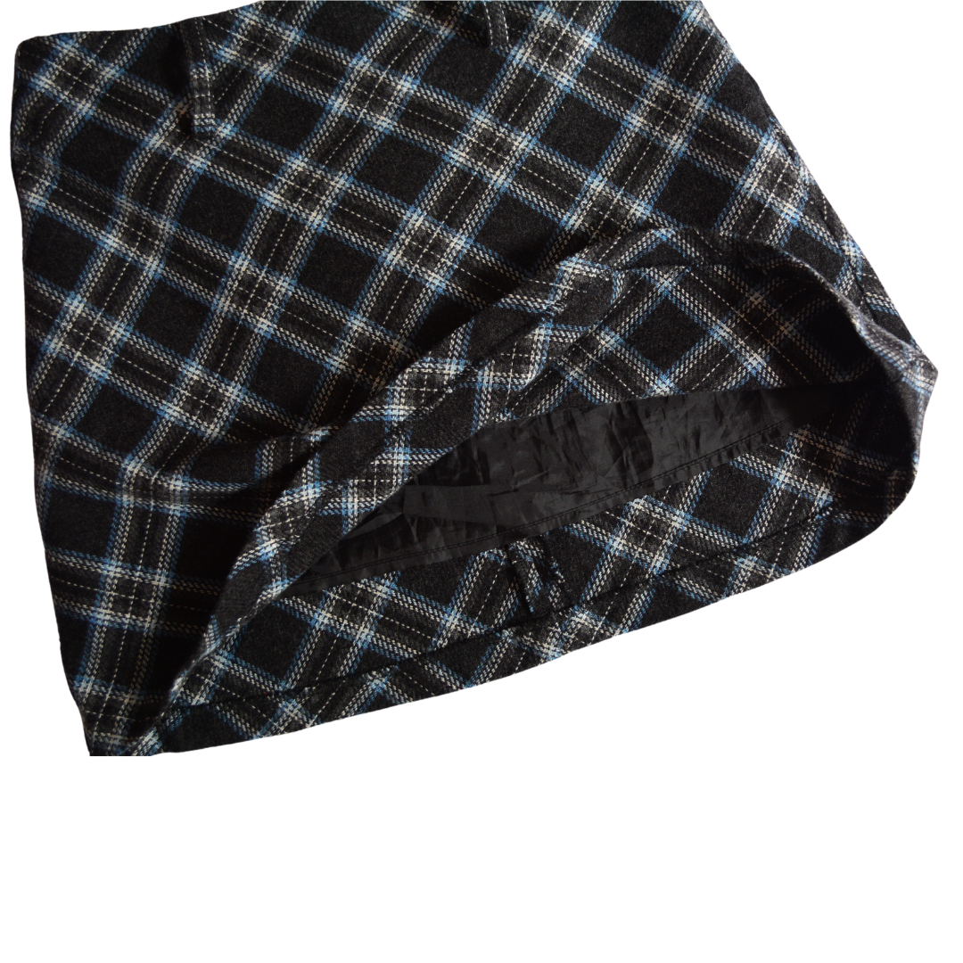Falda tartan de rombos