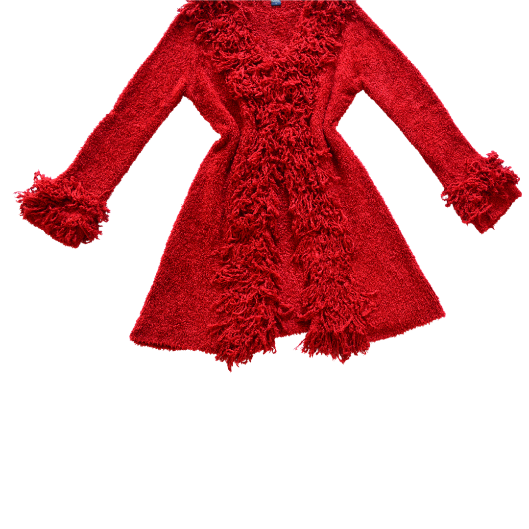 Suéter rojo vintage