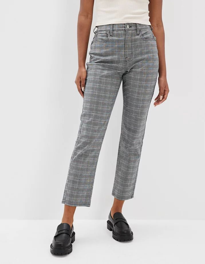 Momjeans AE cuadriculados
