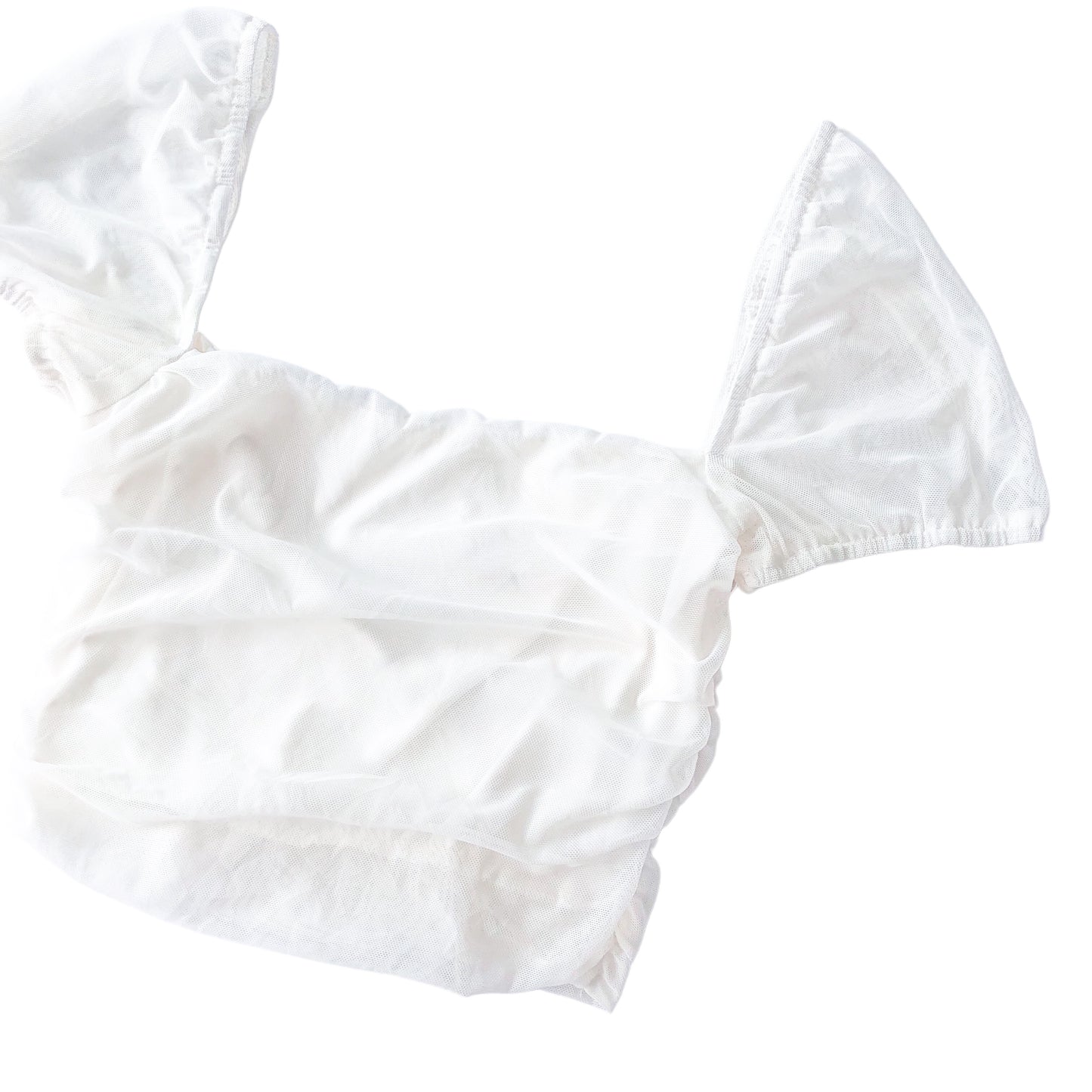 Top mesh blanco