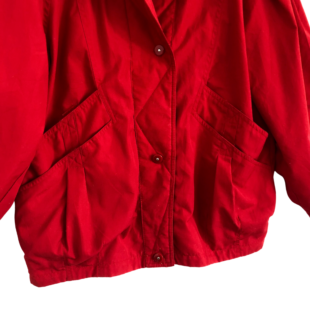 Chamarra 1980 roja