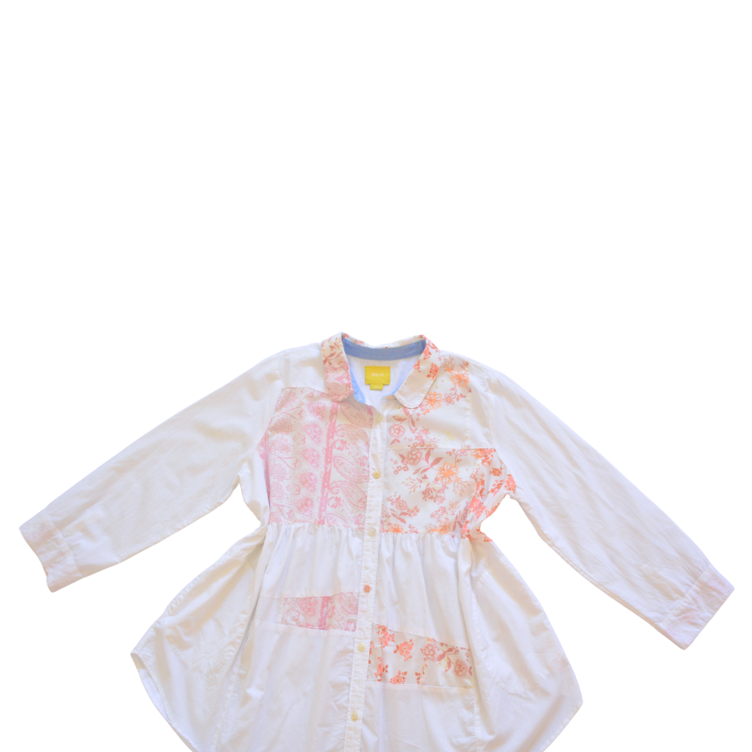 Vestido camisa con bolsas
