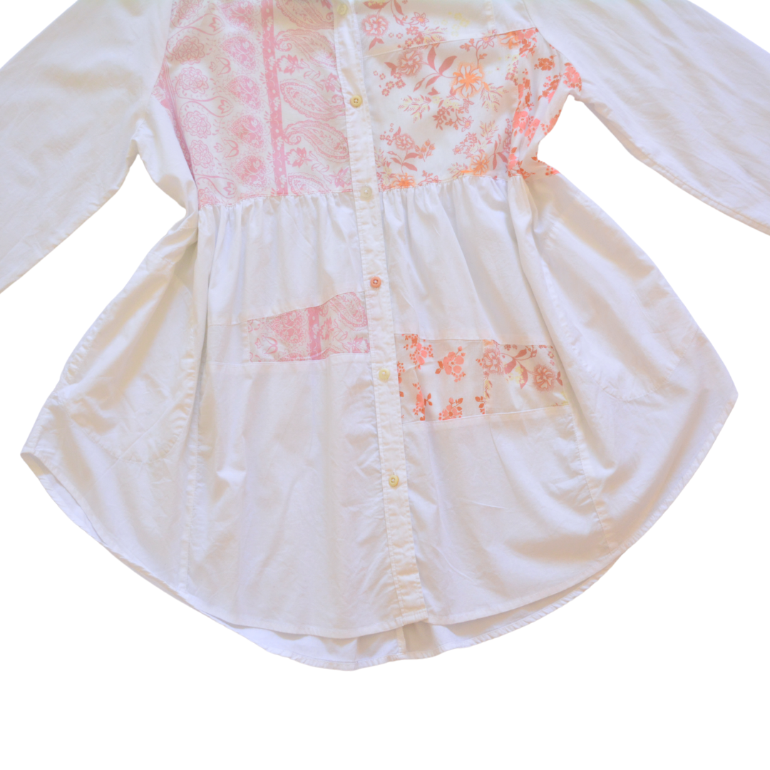 Vestido camisa con bolsas