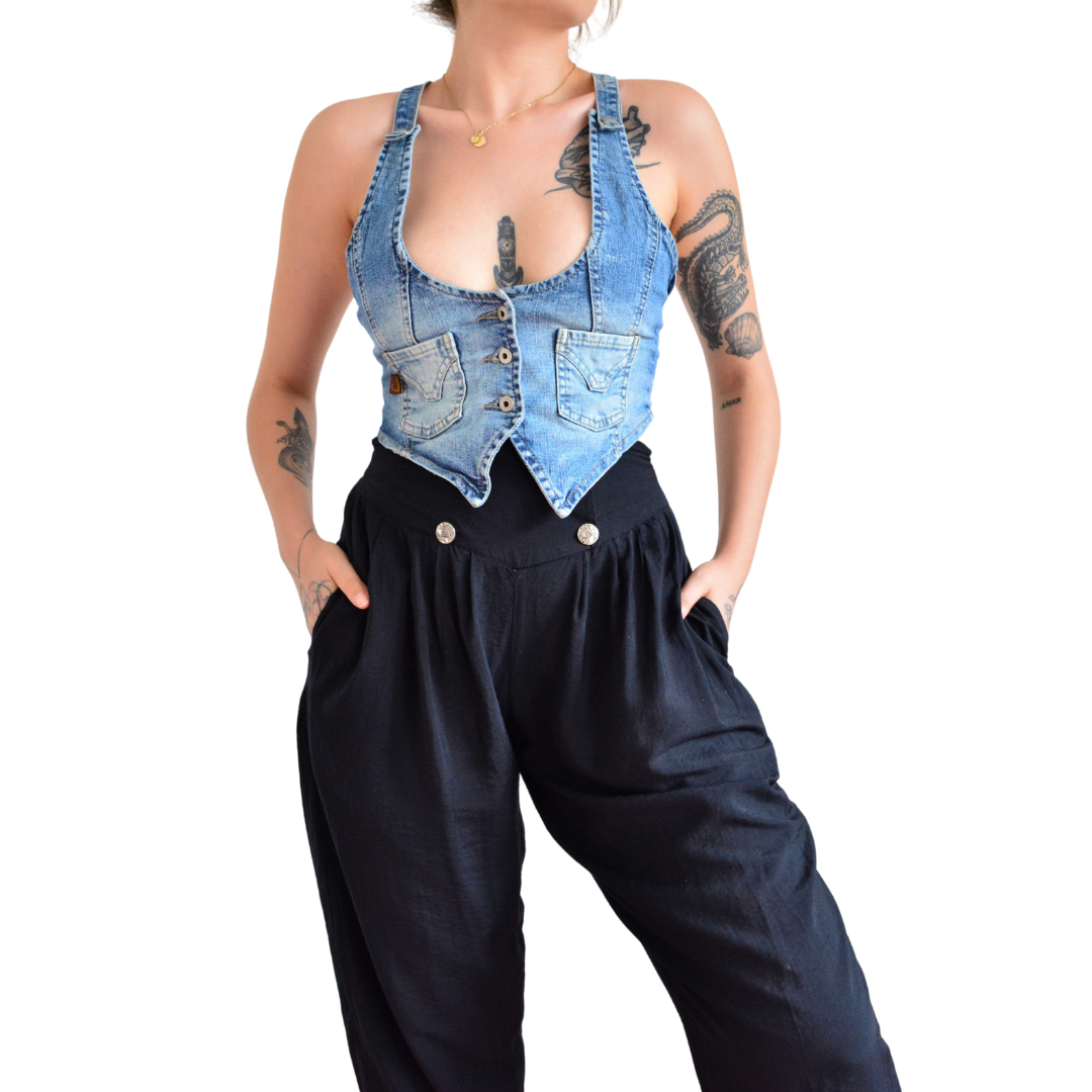 Chaleco denim