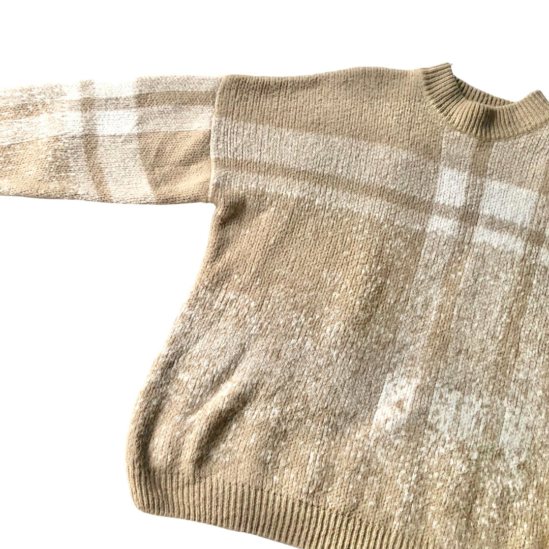 Suéter oversized beige
