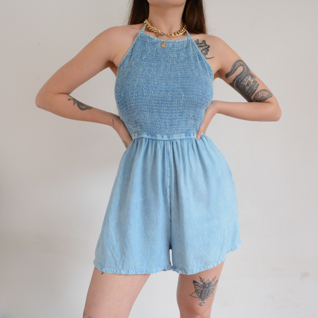 Jumper denim azul