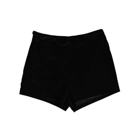 Short negro de terciopelo
