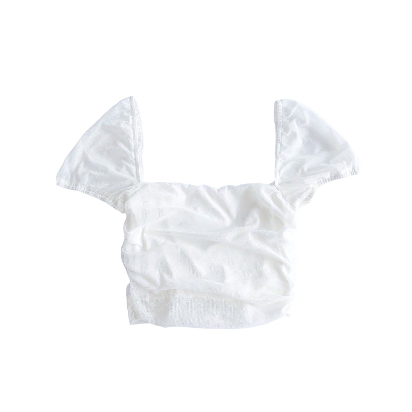 Top mesh blanco
