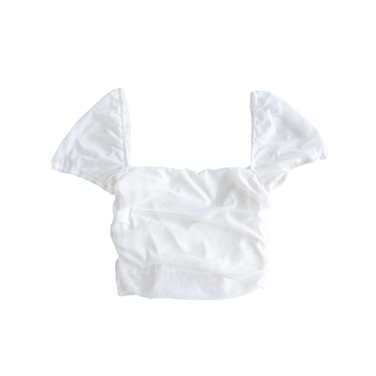 Top mesh blanco