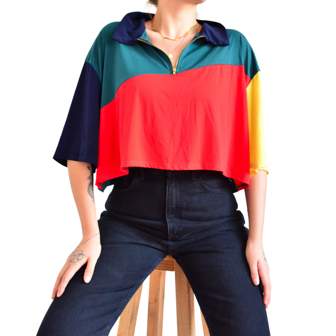 Blusa blocks de colores