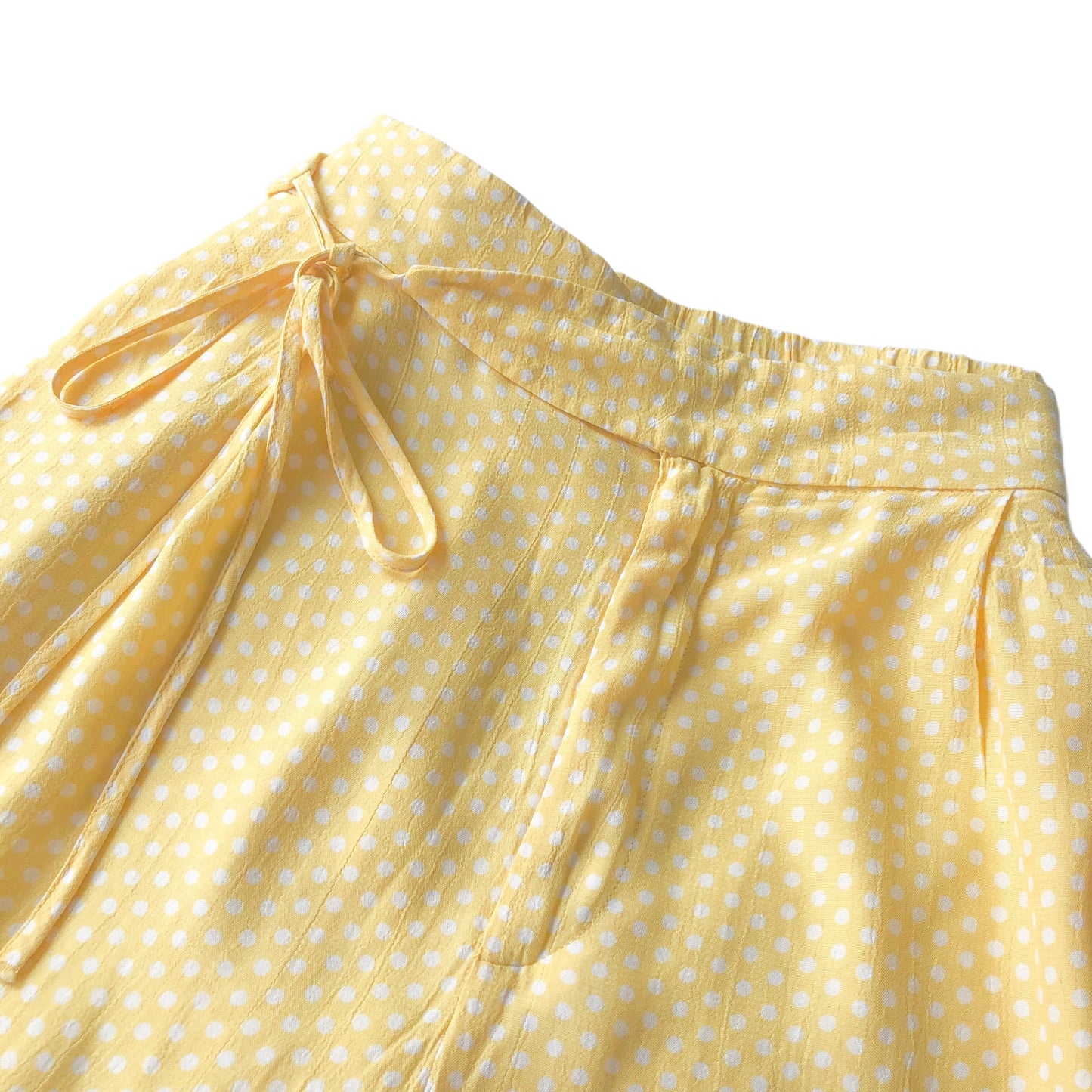 Pantalón amarillo polka dots