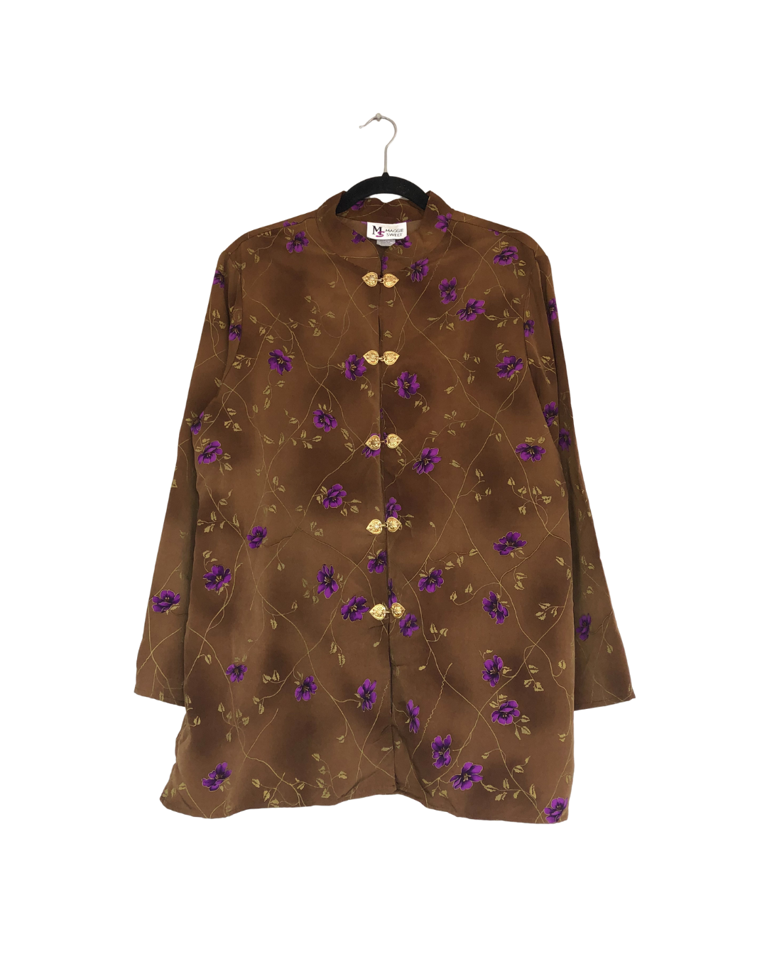 Camisa 90s con ganchitos en forma de corazón