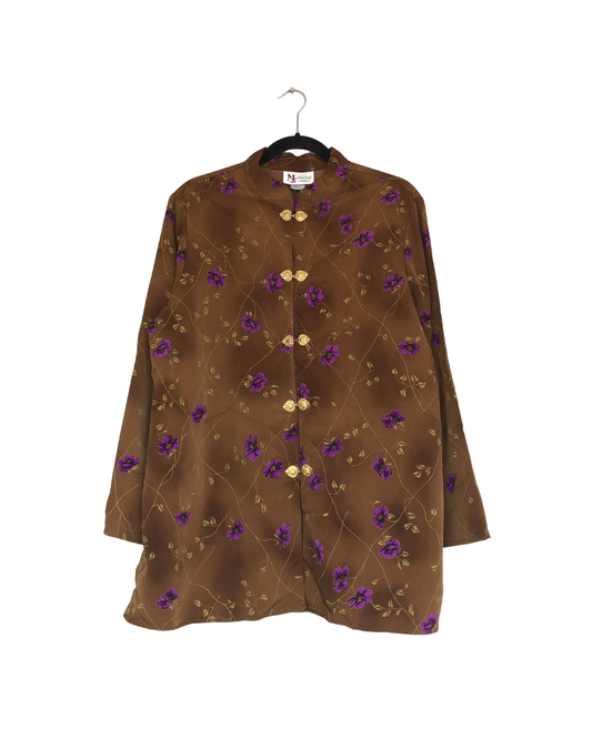 Camisa 90s con ganchitos en forma de corazón