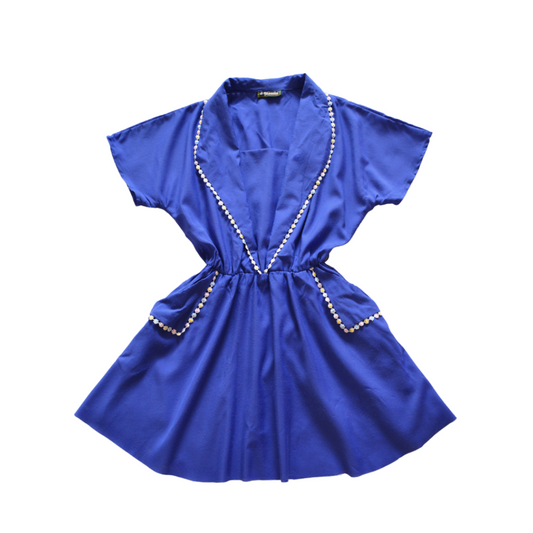 Vestido vintage con bolsas