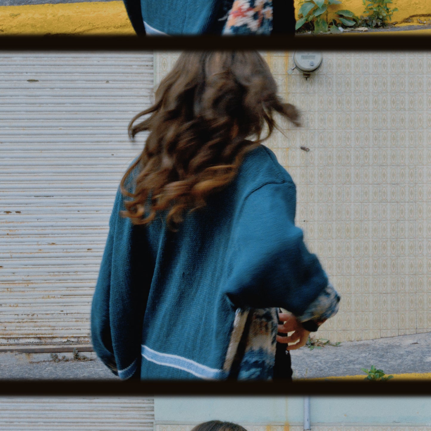 Cardigan 1997 bordado floral